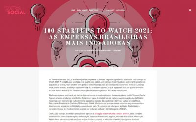 InovaSocial – 100 Startups to Watch 2021: as empresas brasileiras mais inovadoras