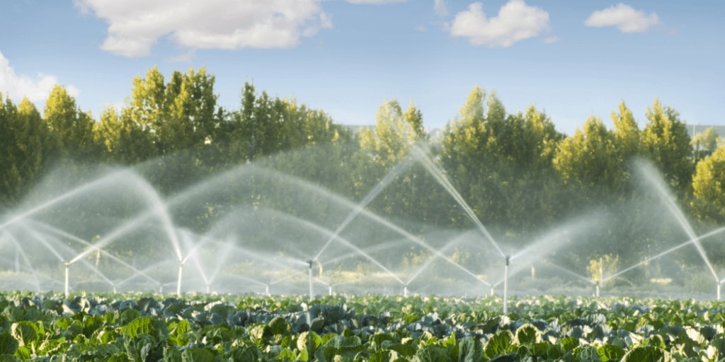Sistemas de irrigacao de arpersao